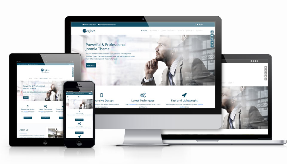 Perfect Joomla Template Joomlaplates